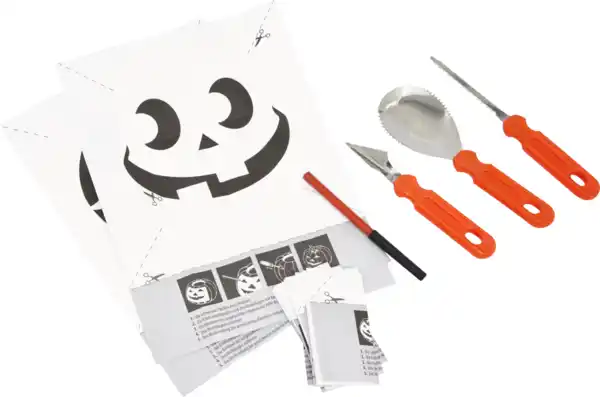 Bild 2 von IDEENWELT Kürbis-Schnitz-Set