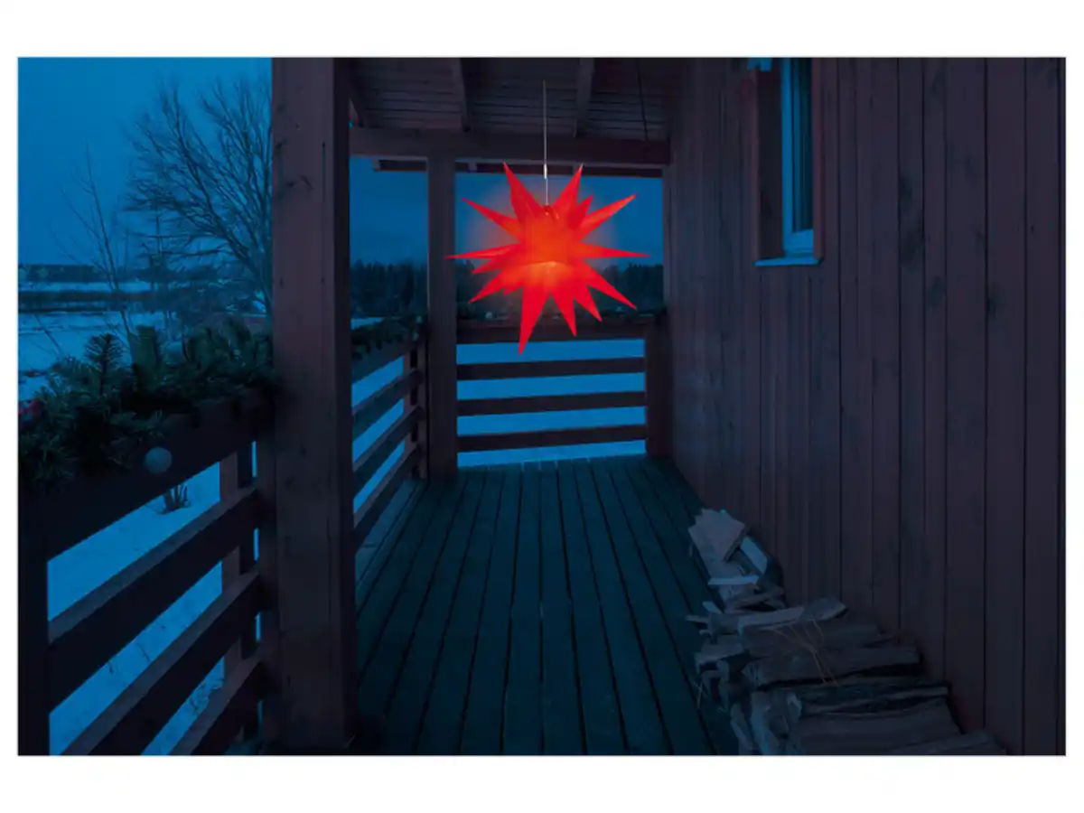 Bild 3 von LIVARNO home LED-Leuchtstern, mit 18 Spitzen