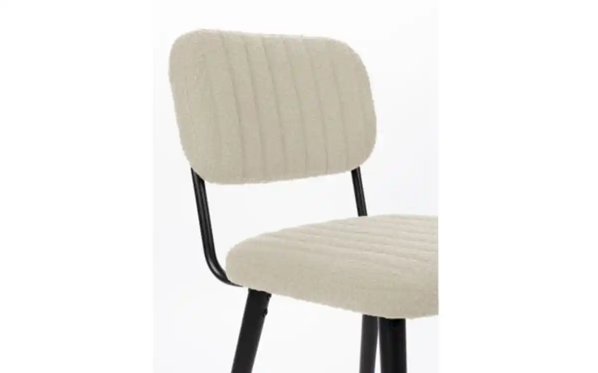 Bild 3 von Zuiver Group - Stuhl Jake, schwarz, weiß