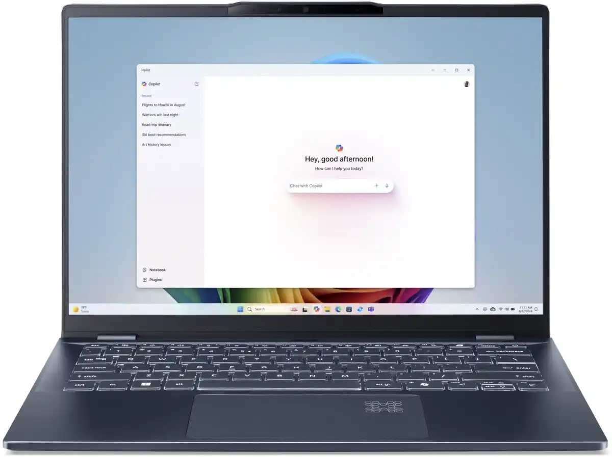 Bild 1 von Swift 14 AI (SF14-51-719M) 35,56 cm (14") Notebook steam blue