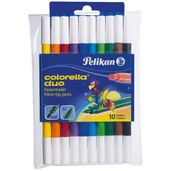 Bild 1 von Pelikan Fasermaler Colorella Duo 10 Stück