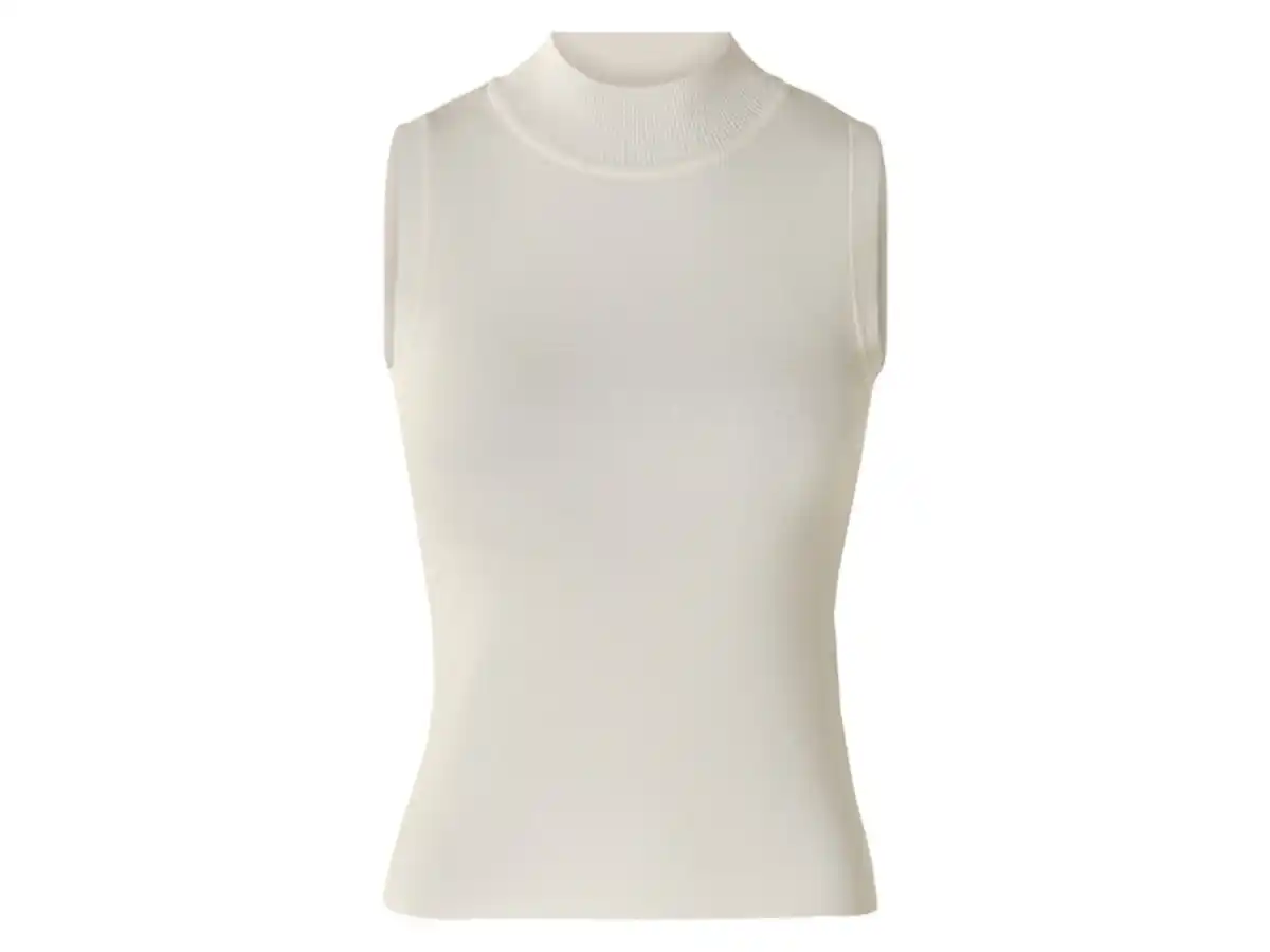 Bild 4 von esmara® Damen Stricktop mit Stehkragen