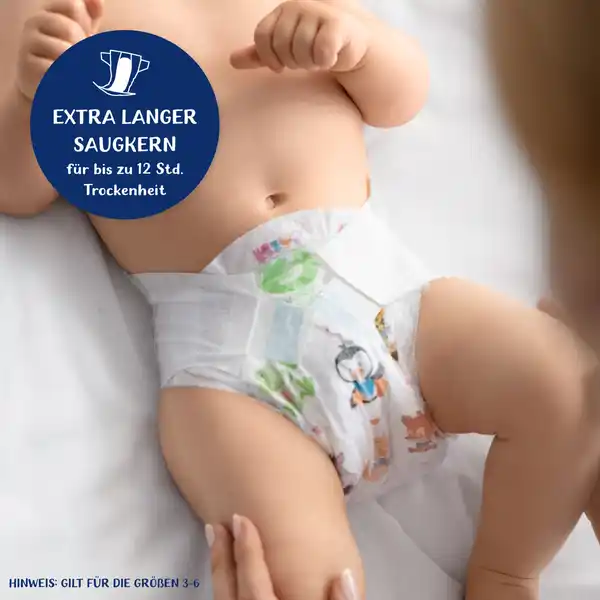 Bild 3 von HiPP Babysanft Windeln Midi Größe 3 (6-10 kg), Doppelpack