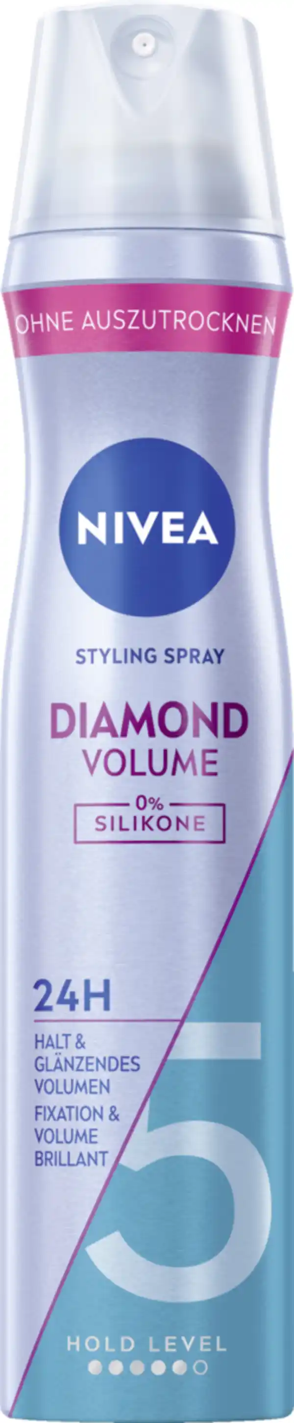 Bild 1 von NIVEA Diamant Volumen Haarspray, 250 ml