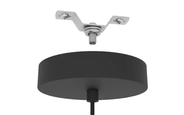 Bild 4 von Pendelleuchte Romazzina, 1-flammig, schwarz, 32,5 cm