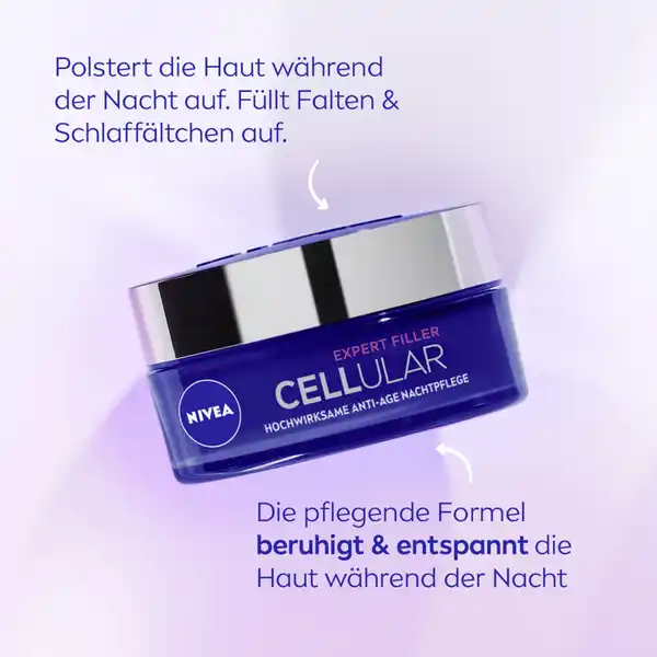 Bild 3 von NIVEA Cellular Expert Filler Hochwirksame Anti-Age Nachtpflege, 50 ml