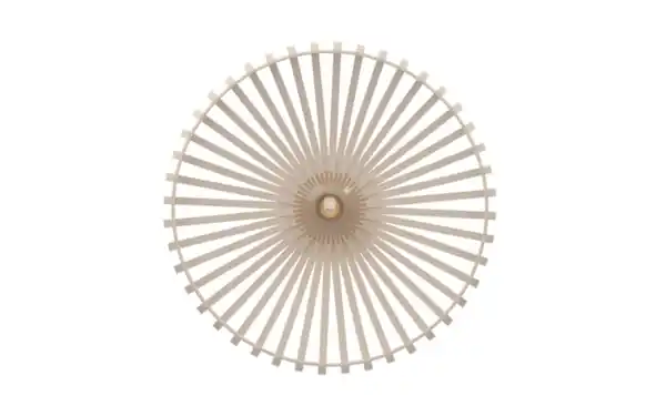 Bild 3 von Deckleuchte Mogano 3, sandfarbig