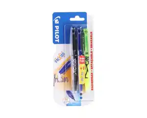 Frixion Pilot Tintenroller mit Textmarker radierbar 3er Set