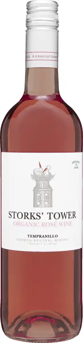 Bild 1 von STORKS TOWER STORKS TOWER ESTATE Rosado Tempranillo Bio, 750 ml