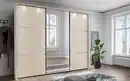 Bild 1 von Mondo - Schwebetürenschrank Clivo 3000, Bianco Eiche Nachbildung/champagner