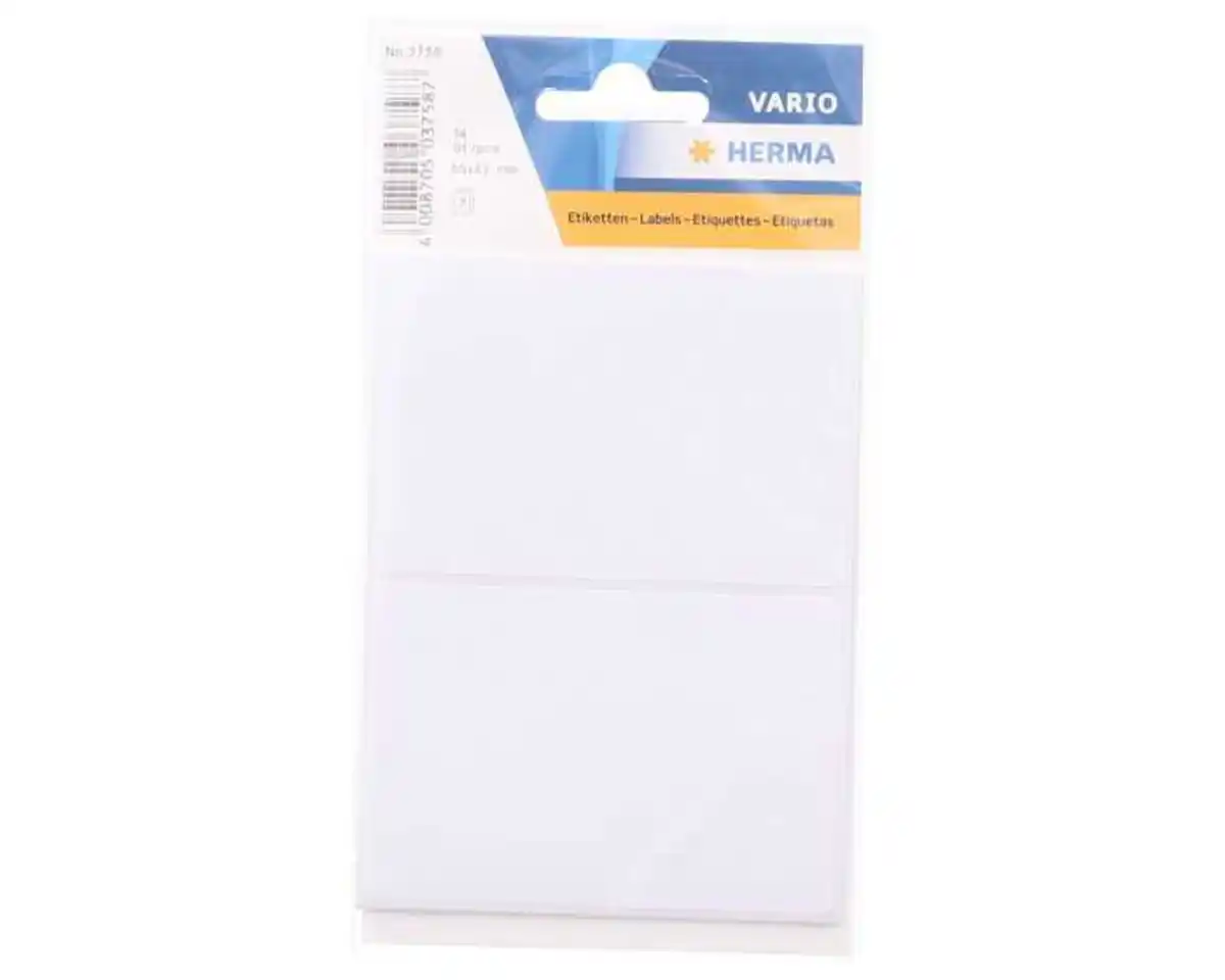 Bild 1 von Etiketten Vielzweck, weiß, 14 Stück, ca. 55x82mm