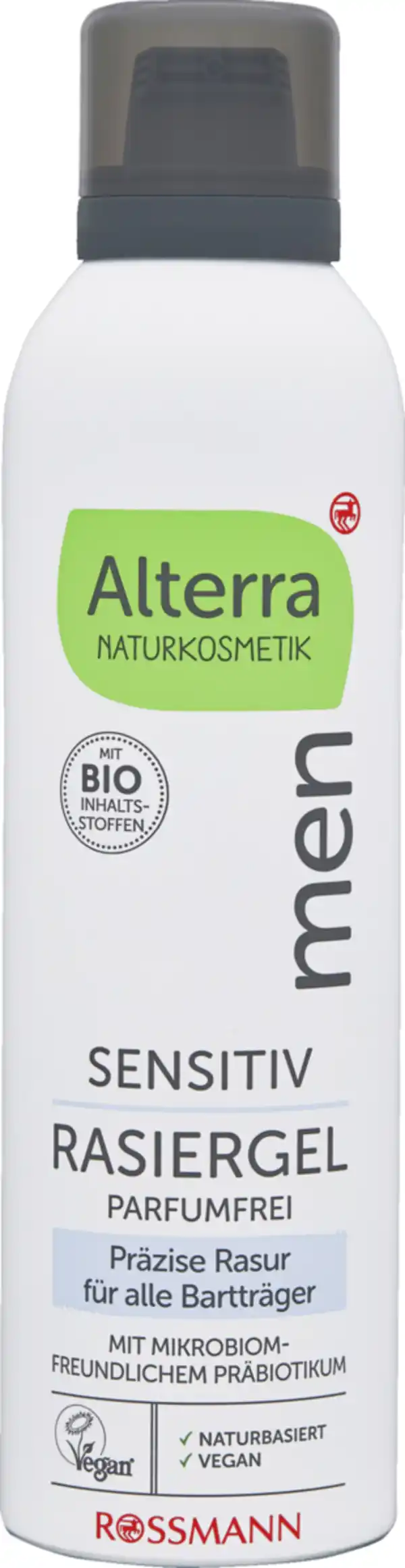 Bild 1 von Alterra NATURKOSMETIK men Rasiergel sensitiv, 200 ml