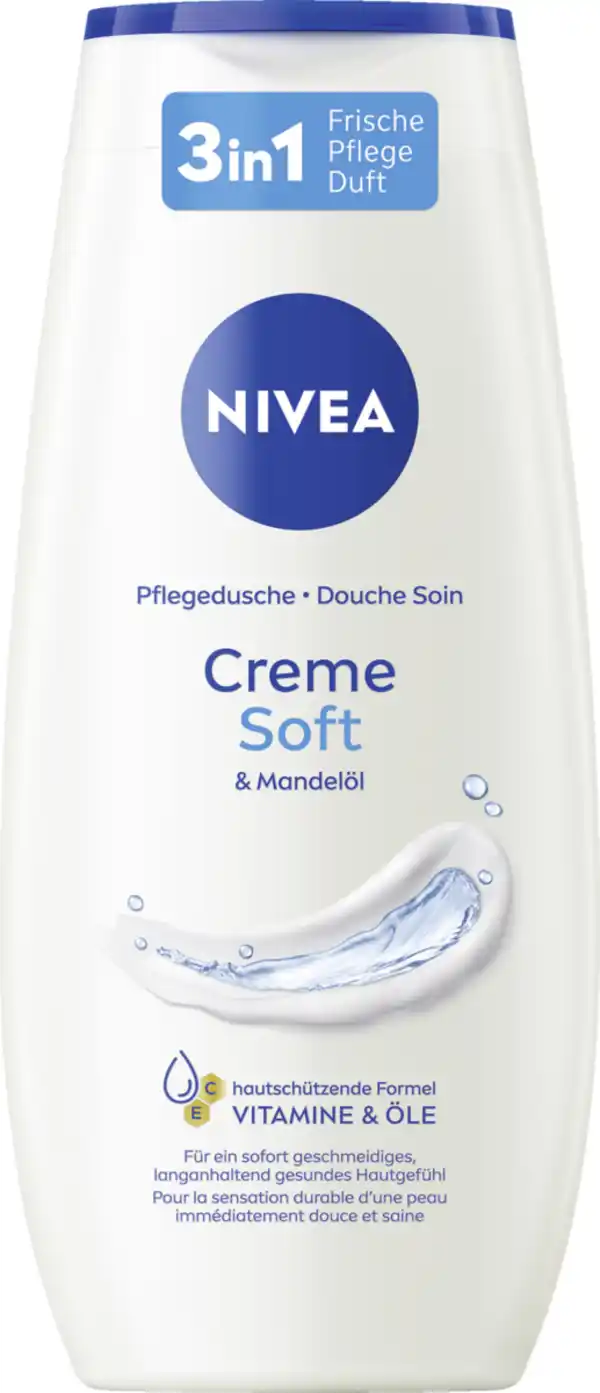 Bild 1 von NIVEA Pflegedusche Creme Soft & Mandelöl, 250 ml