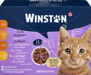 Winston Feine Häppchen in Sauce Multipack, 1.200 g