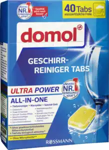 domol Geschirr-Reiniger Tabs Ultra Power