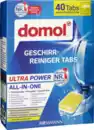 Bild 1 von domol Geschirr-Reiniger Tabs Ultra Power