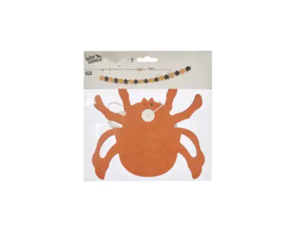 Bild 4 von Papiergirlande Kürbis oder Spinne
