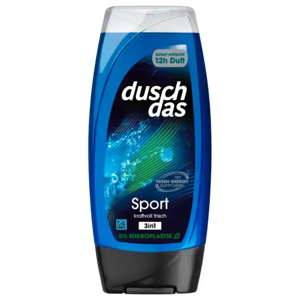 Bild 1 von Duschdas 3-in-1 Duschgel & Shampoo Sport 225ml