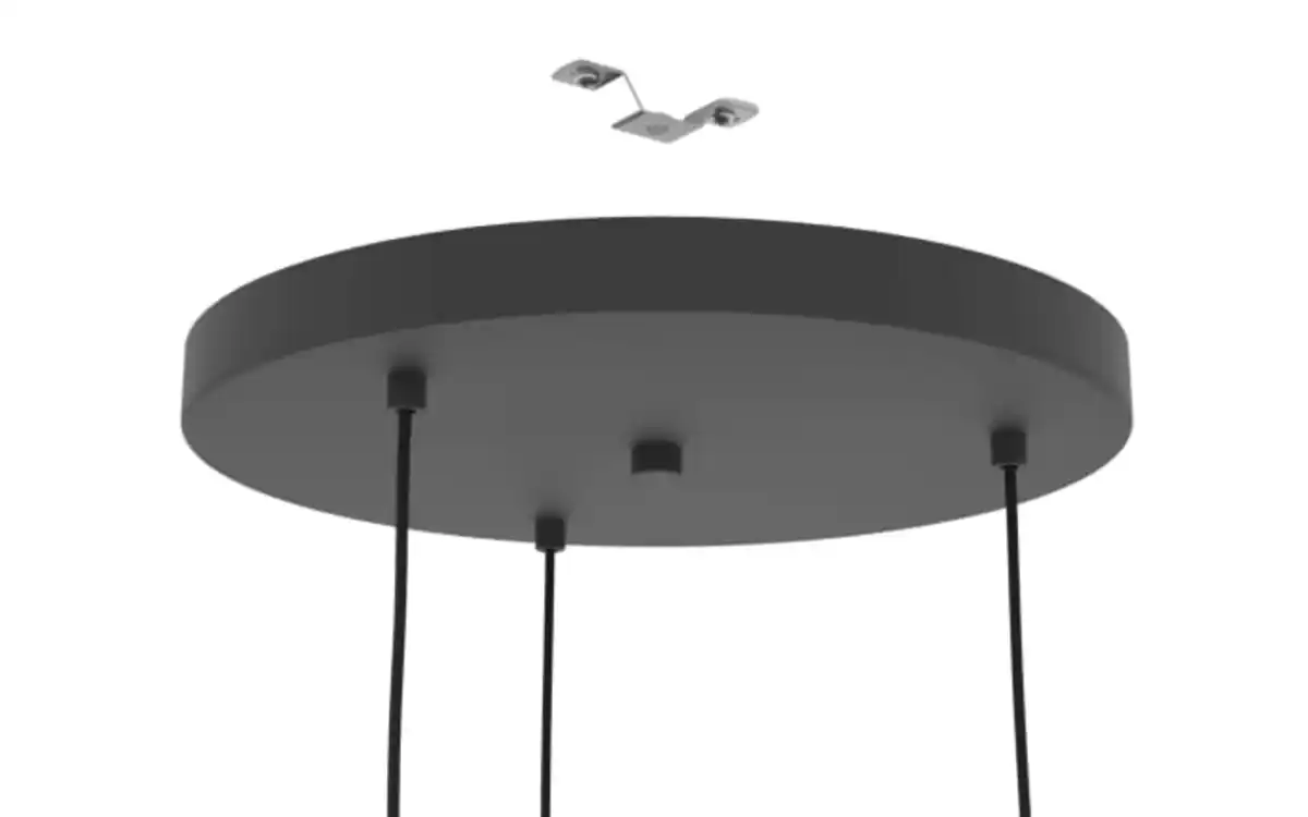 Bild 4 von Pendelleuchte Romazzina, 3-flammig, schwarz, 90 cm