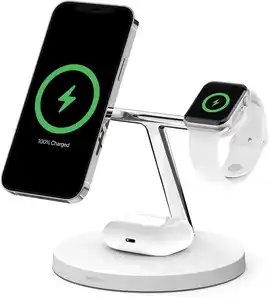 BoostCharge Pro 3in1 Wireless (15W) Ladestation weiß