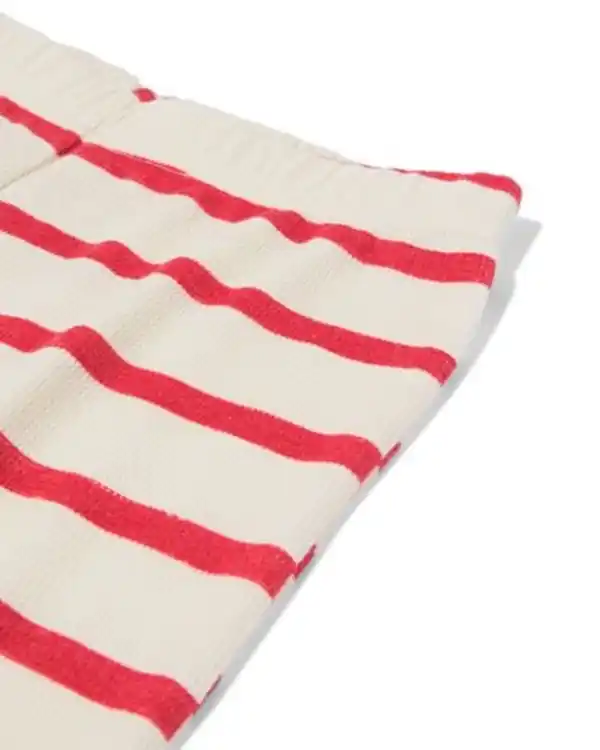 Bild 2 von Kinderpyjama Waffelstoff rot