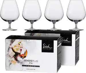 Eisch Gläser-Set Superior SensisPlus, Kristallglas, bleifrei, 610 ml, 4-teilig