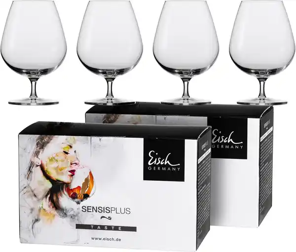 Bild 1 von Eisch Gläser-Set Superior SensisPlus, Kristallglas, bleifrei, 610 ml, 4-teilig