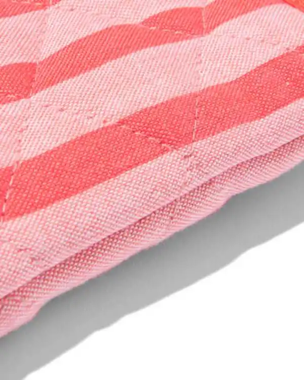 Bild 2 von Topfhandschuh, 32 x 20 cm, Baumwoll-Chambray, rote Streifen