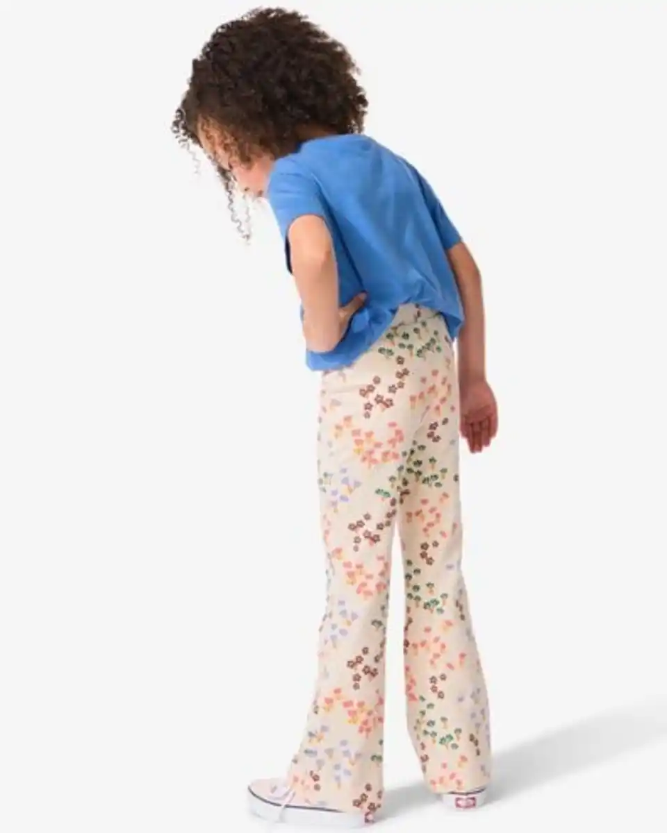 Bild 3 von Kinder-Leggings, ausgestelltes Bein bunt