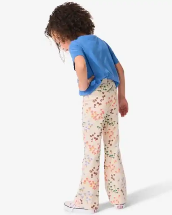 Bild 3 von Kinder-Leggings, ausgestelltes Bein bunt