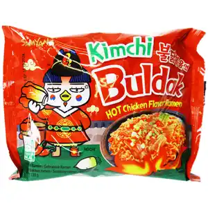 5 x Samyang Buldak Kimchi Hot Chicken