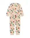 Bild 4 von Kinderpyjama Samt Tiere beige