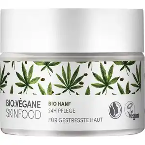 BIO:VÉGANE SKINFOOD Tagescreme Organic Hemp