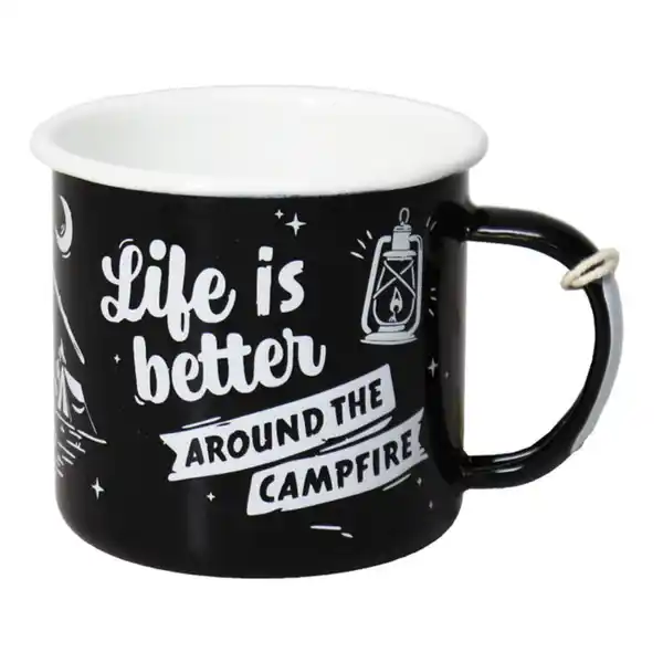 Bild 1 von Nostalgic-Art Emaille-Becher Life Is Better Around The Campfire