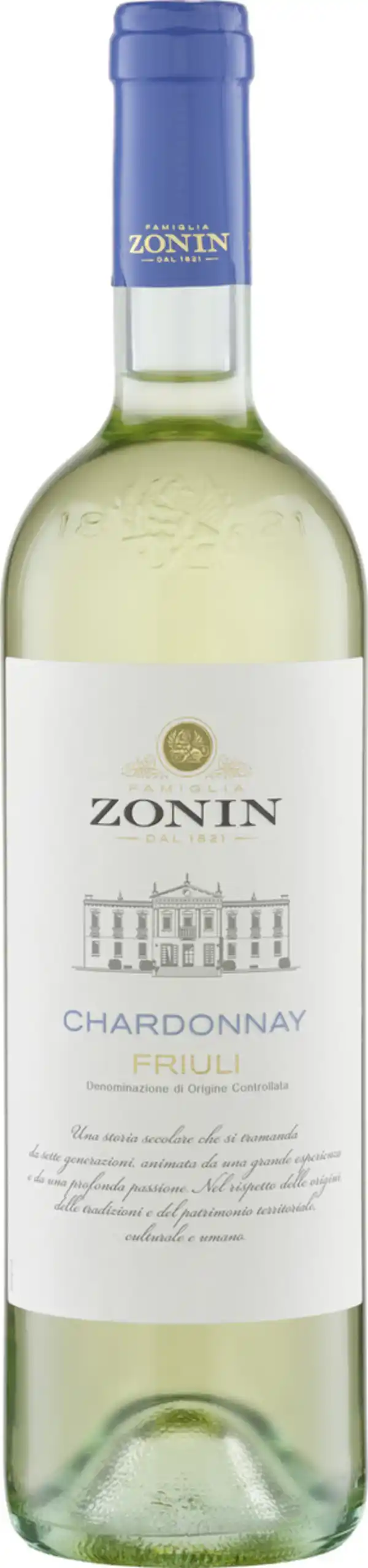 Bild 1 von Zonin Classici Chardonnay Friuli DOC trocken 0,75L