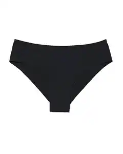 Damen-Brazilian, Mikrofaser mit Mesh schwarz