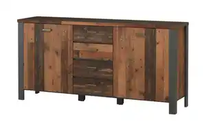 Sideboard  Cardiff ¦ holzfarben ¦ Maße (cm): B: 179 H: 88 T: 44 Kommoden & Sideboards > Sideboards - Sconto