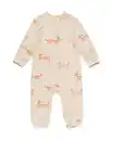 Bild 2 von babypyjama jumpsuit teckels beige