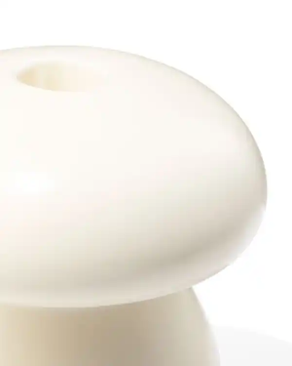 Bild 3 von Pilz-Kerzenständer, weiß