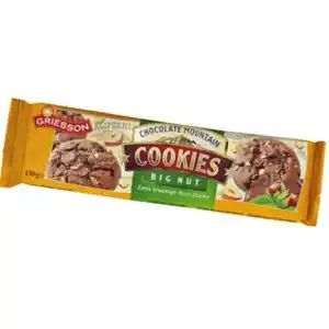 Griesson Chocolate Mountain Cookies Big Nut 150G