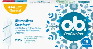 o.b.Tampons Pro Comfort Normal 16ST