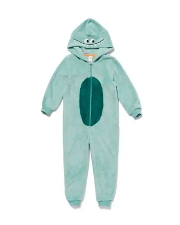 Bild 1 von Kinder-Onesie Monster grün