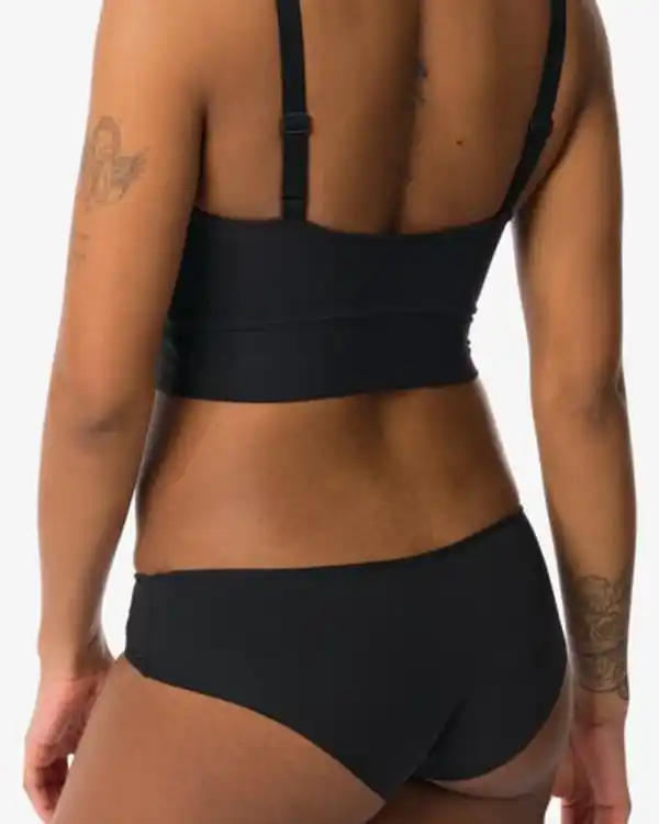 Bild 3 von Damen-Brazilian, Mikrofaser mit Mesh schwarz