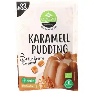 agava 2 x Karamellpudding