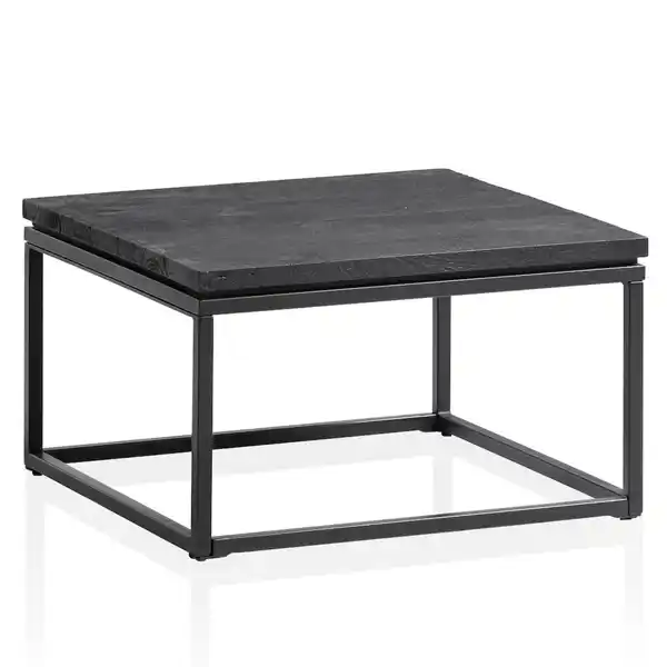 Bild 1 von Couchtisch 60 x 60 cm Mango massiv Schwarz