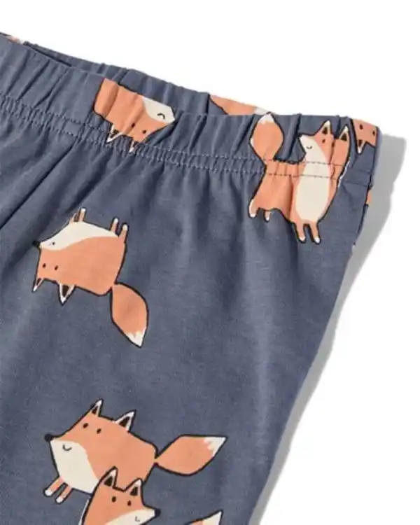 Bild 4 von Babypyjama, Baumwolle mit Fuchsmotiven anthrazit