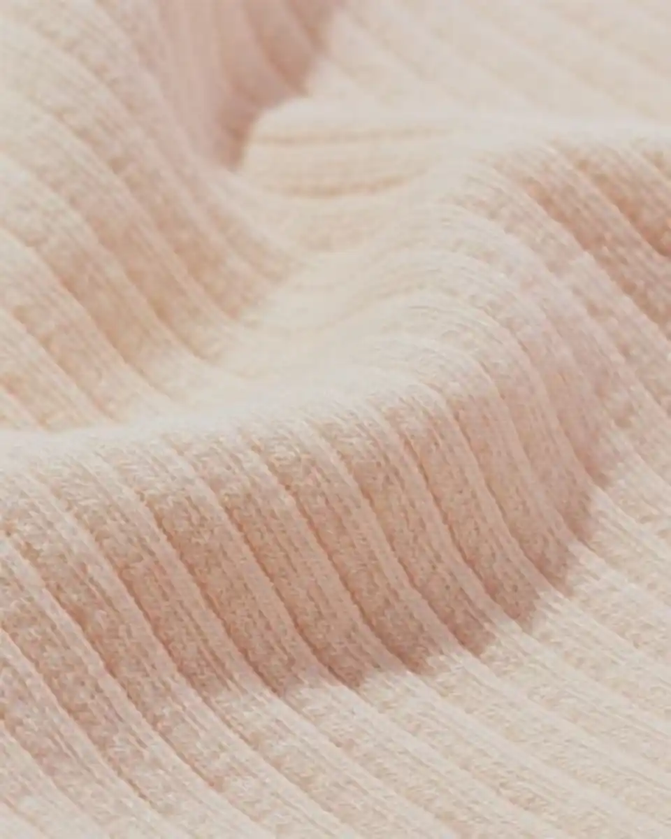 Bild 2 von Kinderleggings mit Rippenstruktur rosa