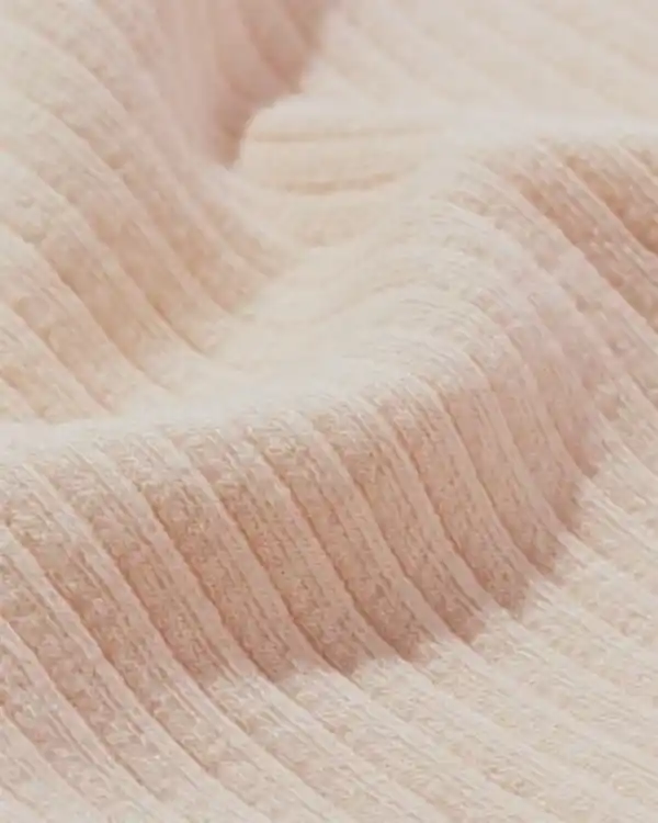 Bild 2 von Kinderleggings mit Rippenstruktur rosa