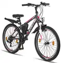 Bild 1 von Licorne Bike Guide Premium Mountainbike in 20, 24 und 26 Zoll - Fahrrad für Mädchen, Jungen, Herren und Damen - Shimano 21 Gang-Schaltung, Kinderfahrrad, Kinder