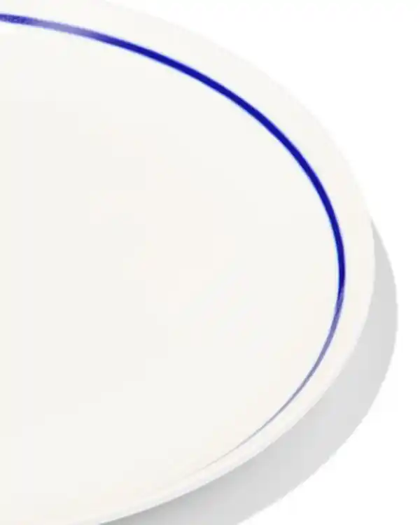 Bild 2 von Frühstücksteller, Ø 21 cm, Kombigeschirr, New Bone China, weiß-blau